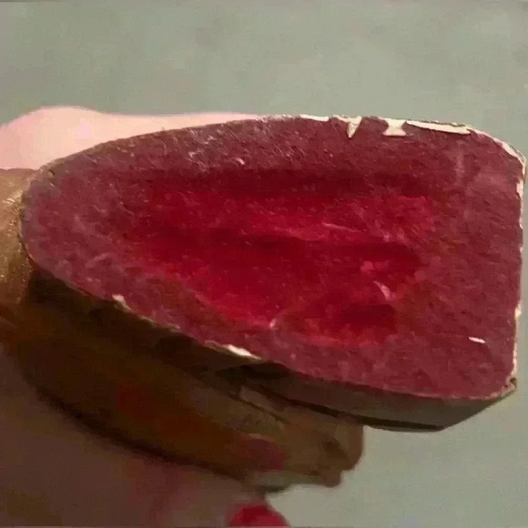 Vintage, hand-carved wooden owl figure with resin eyes. - Picture 3 of 5